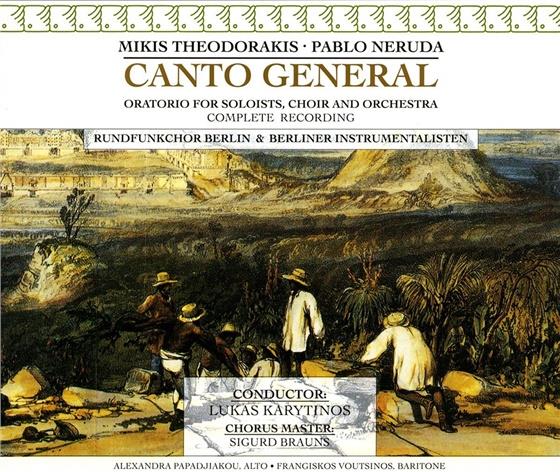 Papadjiakou Alexandra / Voutsinos & Theodorakis Mikis / Neruda Pablo - Canto General 2 CDs