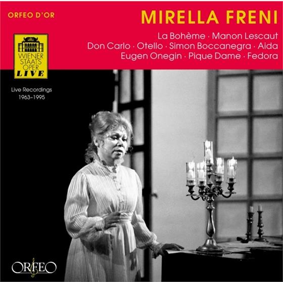 Wiener Staatsoper, Puccini / Verdi / Tschaikowsky /Giordano, Herbert von Karajan & Mirella Freni - Arien Rezital Live Wien 1963-11995 2 CD