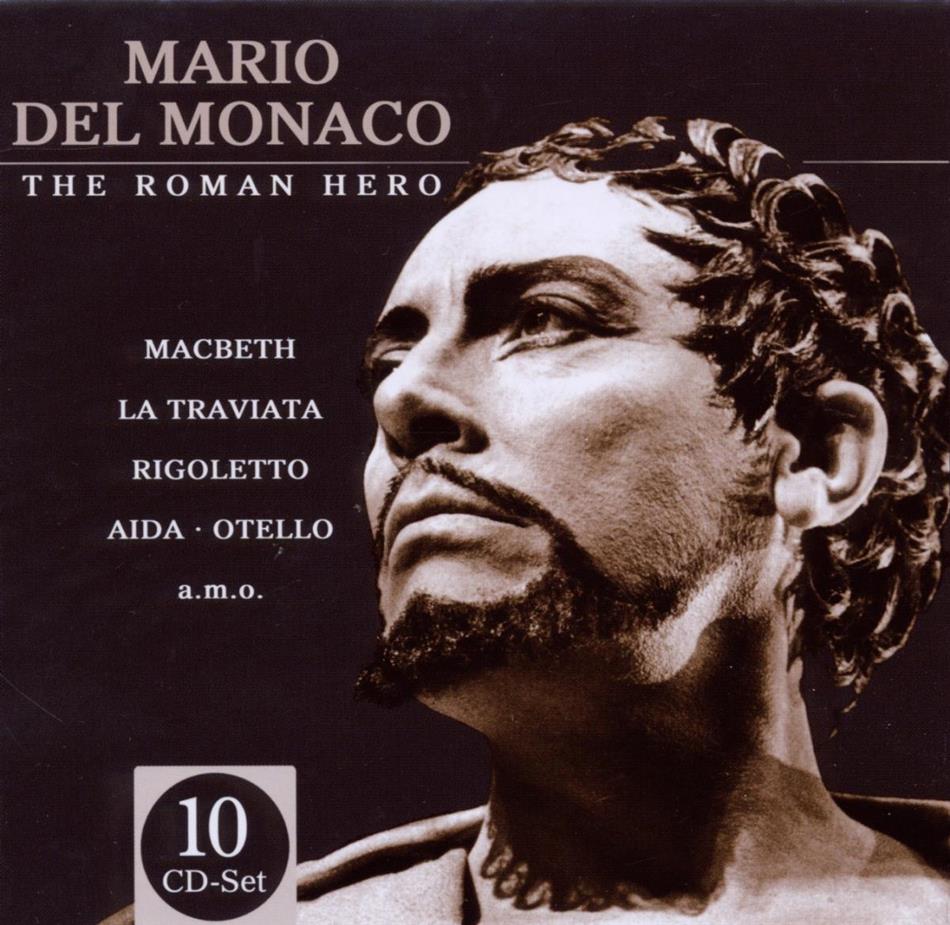 Mario del Monaco & --- - The Roman Hero 10 CD