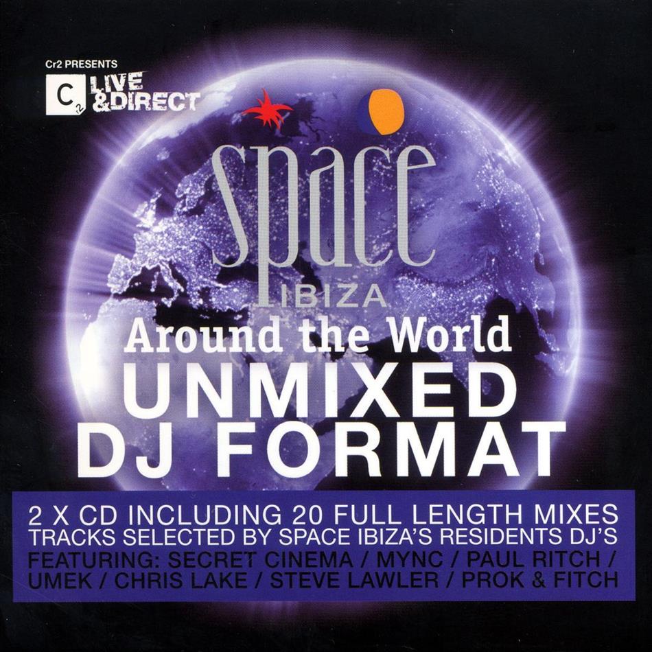 Space Around The World - Unmix - Various - Elio Riso & Camilo Franco/ 2 CDs