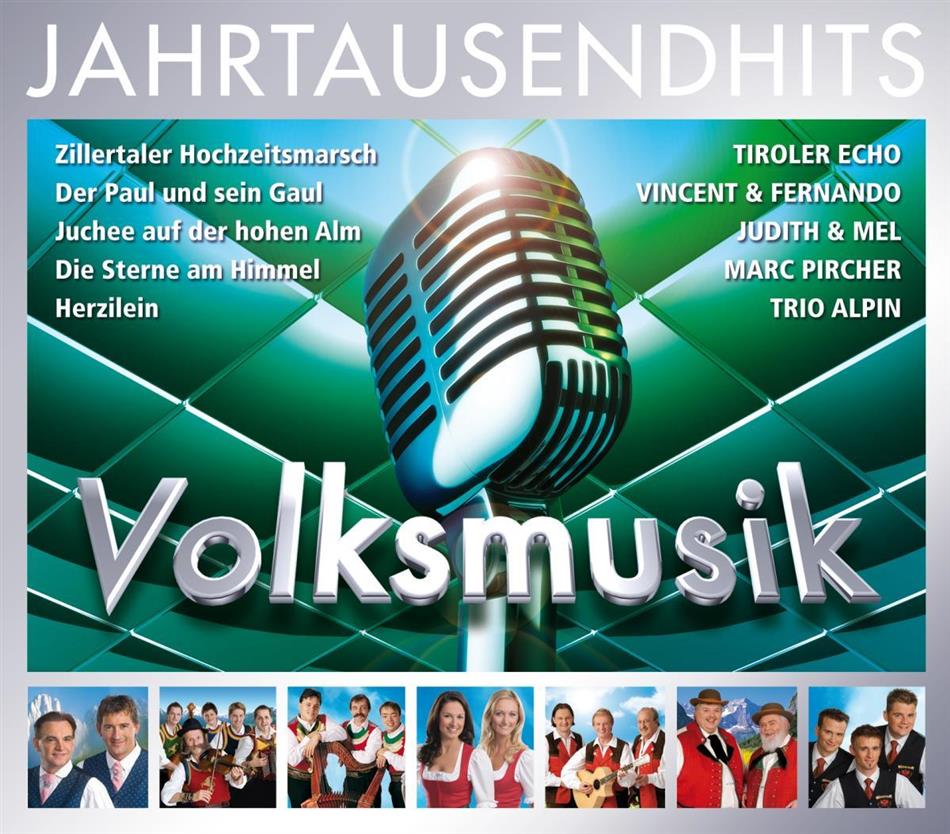 Jahrtausendhits - Volksmusik - Various 3 CD