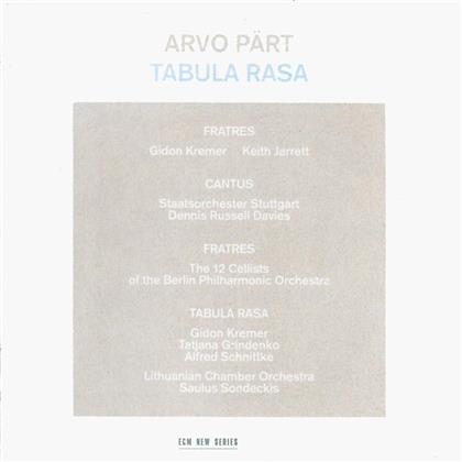 Gidon Kremer, Keith Jarrett, Dennis Russel Davies, Die 12 Cellisten der Berliner Philharmonika & Arvo P&auml;rt (*1935) - Tabula Rasa (&Eacute;dition Deluxe)