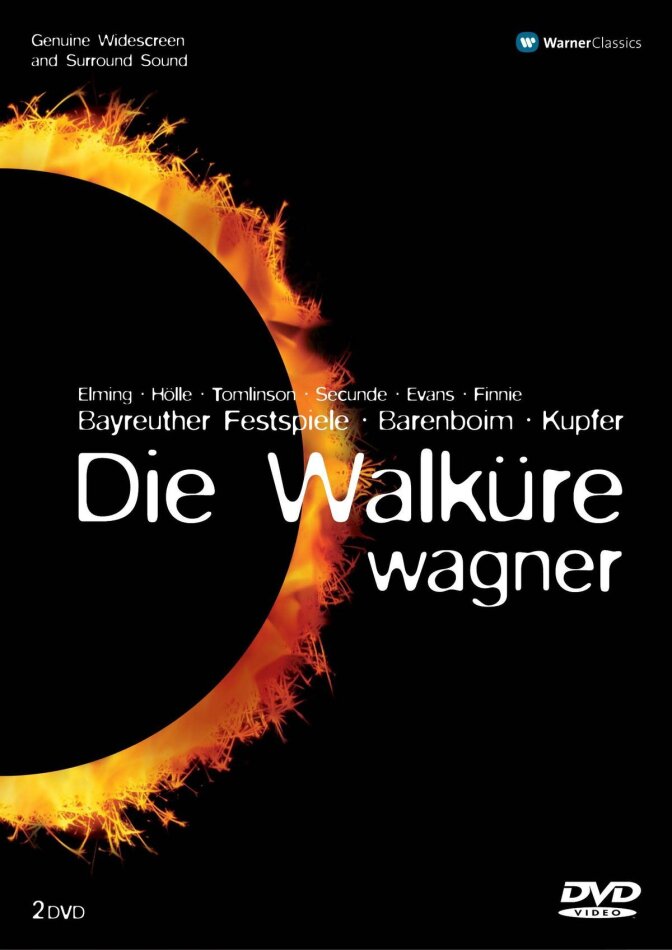 Bayreuther Festspiele Orchestra, Daniel Barenboim & Sir John Tomlinson - Wagner - Die Walküre Unitel Classica, Warner Classics, 2 DVD