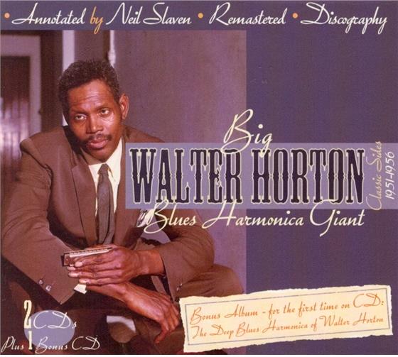 Horton Big Walter - Blues Harmonica Giant 3 CD