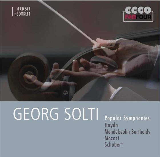The London Philharmonic Orchestra & Divers Dirigent Solti - Sinfonien : Haydn, Mendelssohn 4 CDs