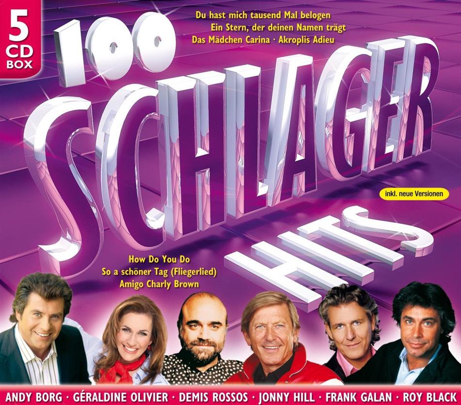 100 Schlager Hits 5 CDs