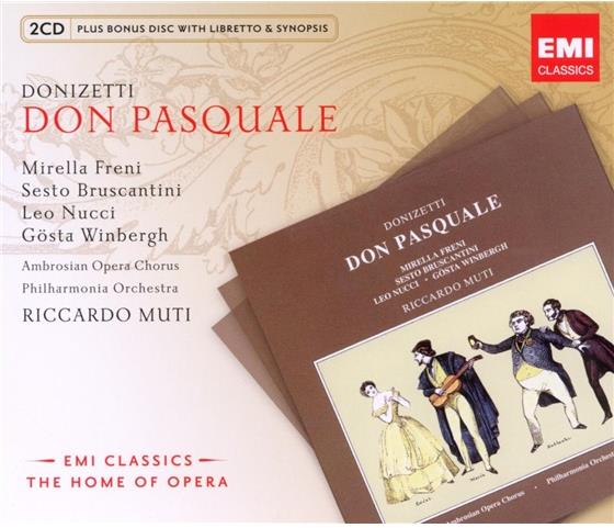 Muti / Freni / Winbergh / Bruscantin & Gaetano Donizetti (1797-1848) - Don Pasquale 3 CD