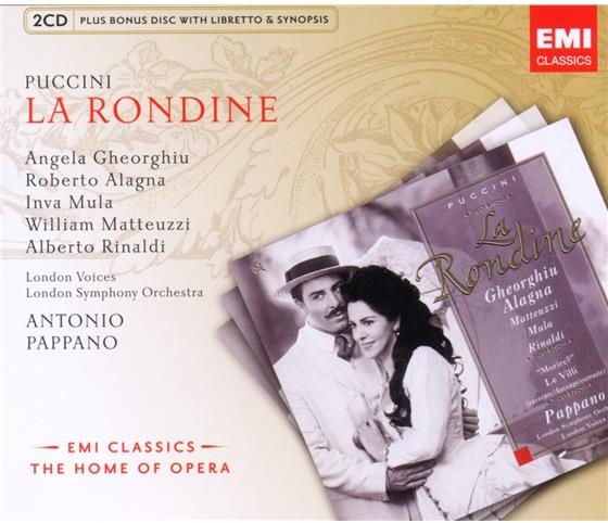 Pappano / Gheorghiu / Alagna & Giacomo Puccini (1858-1924) - La Rondine 3 CD