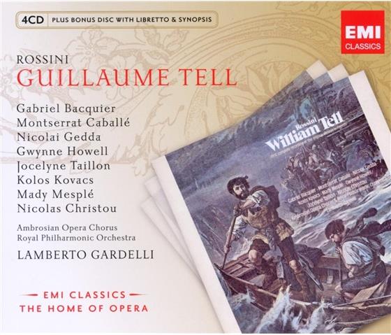 Lamberto Gardelli & Gioachino Rossini (1792-1868) - Guillaume Tell 5 CD