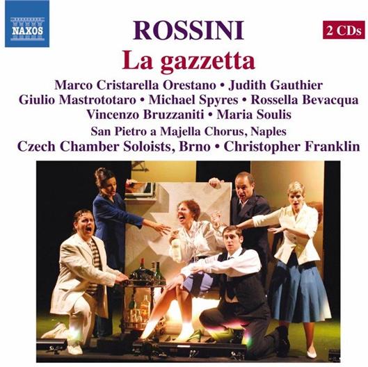 Franklin Christopher / Czech Chamgber S. & Gioachino Rossini (1792-1868) - Gazzetta(Oper) 2 CDs