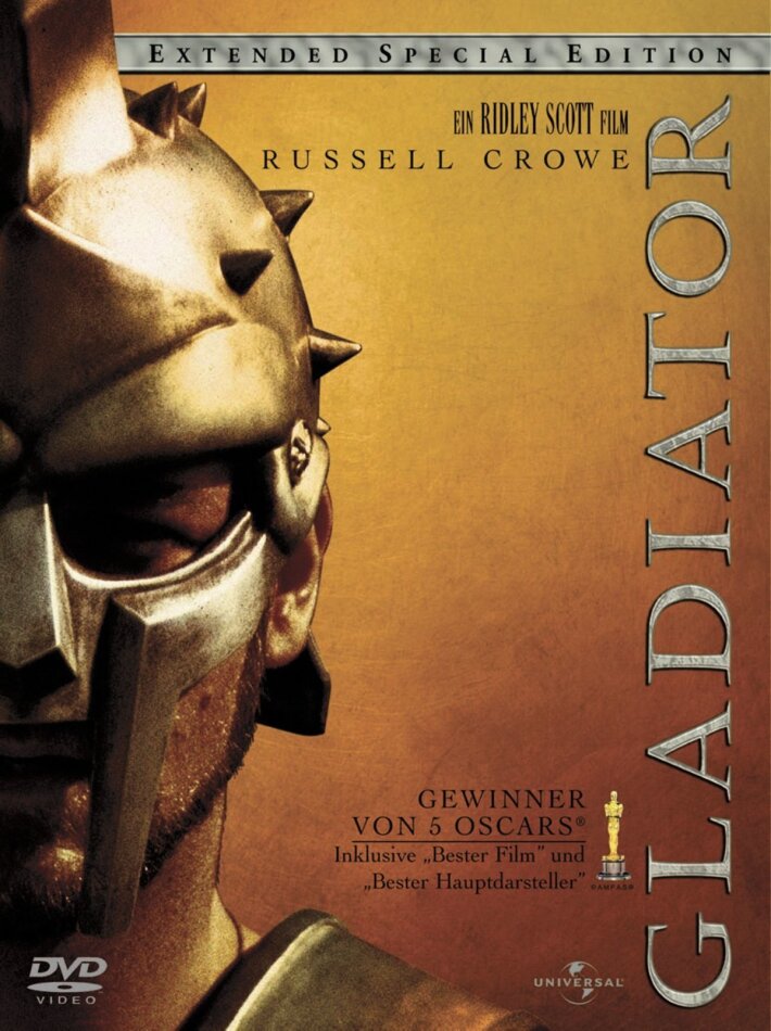 Gladiator (2000) Extended Special Edition, 3 DVDs