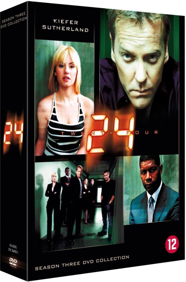 24 - Saison 3 6 DVD