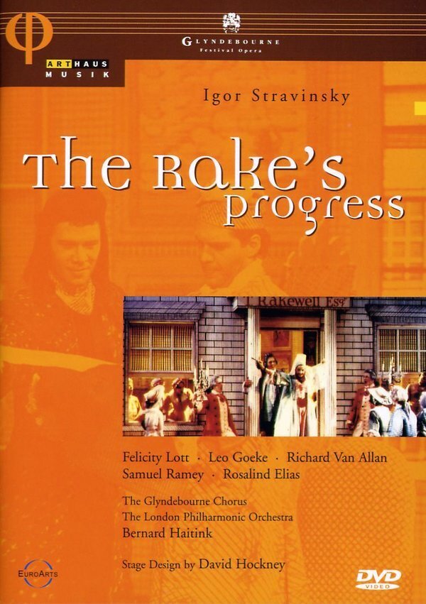 The London Philharmonic Orchestra, Bernard Haitink & Felicity Lott - Stravinsky - The Rake's Progress Euro Arts, Glyndebourne Festival Opera, Arthaus Musik