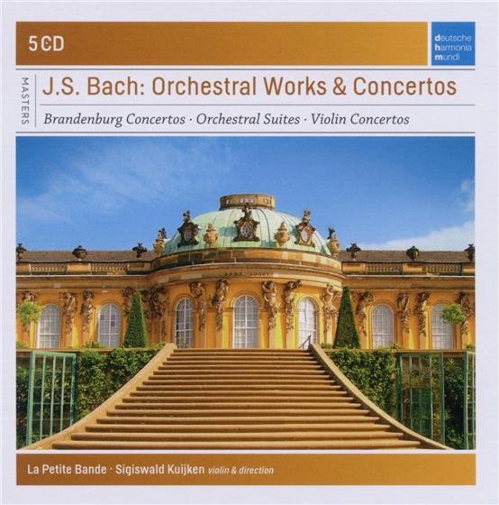 La Petite Bande & Johann Sebastian Bach (1685-1750) - Bach Orchestral Works And Concerts 5 CD