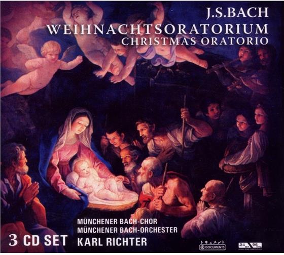 Richter & Johann Sebastian Bach (1685-1750) - Weihnachts-Oratorium Bw 3 CDs