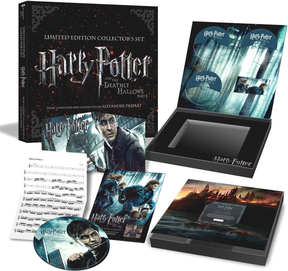 Alexandre Desplat - Harry Potter And The Deathly Hallows - OST - Part 1 2 CDs + DVD + LP