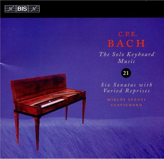Miklos Spanyi & Carl Philipp Emanuel Bach (1714-1788) - Solo Keyboard Vol.21