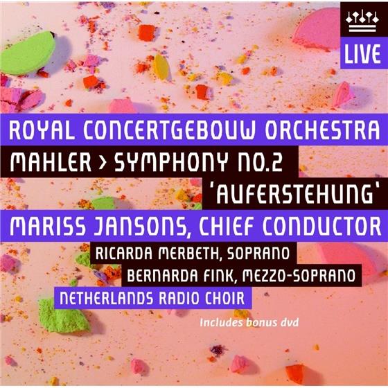 Ricarda Merbeth & Gustav Mahler (1860-1911) - Sinfonie Nr2 Auferstehung 3 CDs