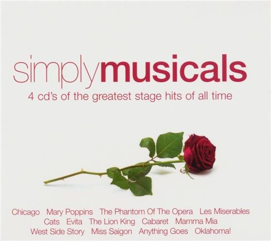 Simply Musicals 4 CDs