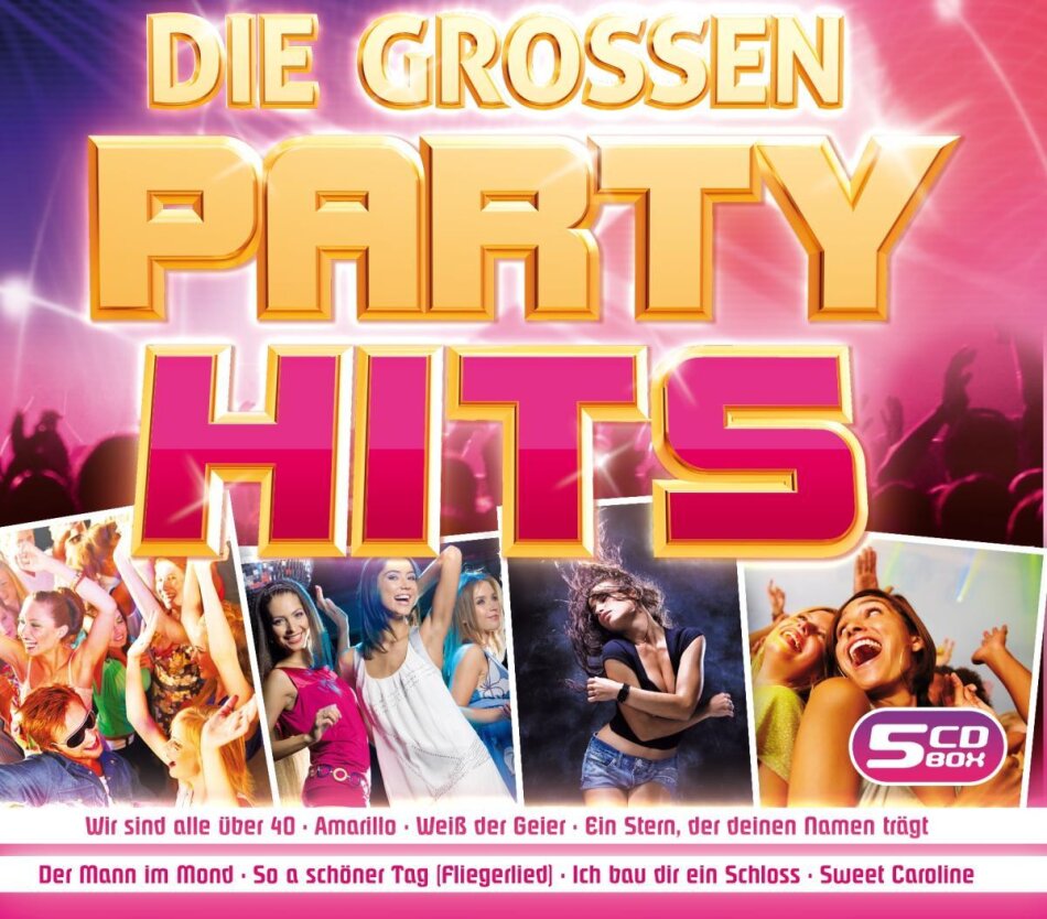 Die Grossen Partyhits - Various - Euro Trend 5 CD