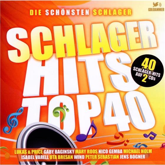 Schlager Hits Top 40 - Various 1 2 CDs