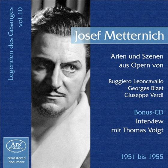 Josef Metternich & Leoncavallo - Bizet - Verdi - Legenden Des Gesangs Vol. 10 2 CDs