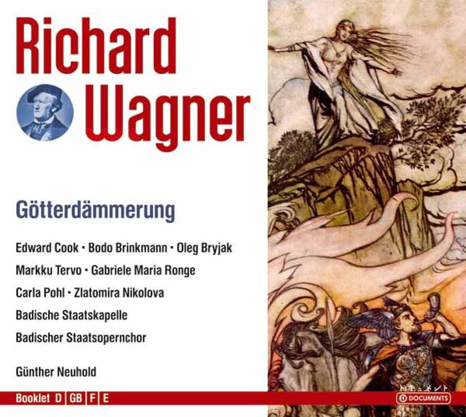 Cook / Brinkmann / Bryjak / Ronge & Richard Wagner (1813-1883) - Götterdaemmerung, Die 4 CD