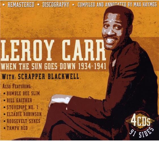 Leroy Carr - When The Sun Goes Down 4 CDs