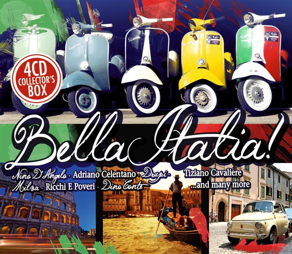Bella Italia - Various (Music & Melody) 4 CDs