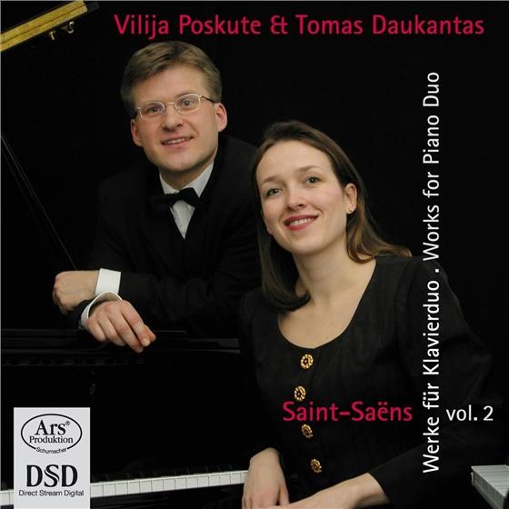 Poskute Vilija / Daukantas Tomas & Camille Saint-Saëns (1835-1921) - Werke Für Klavierduo SACD