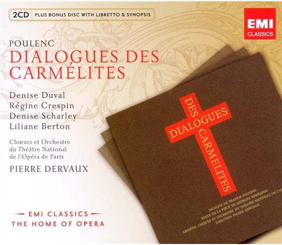 Dervaux Pierre / Duval / Crespin & Francis Poulenc (1899-1963) - Dialogue Des Carmelites 3 CD