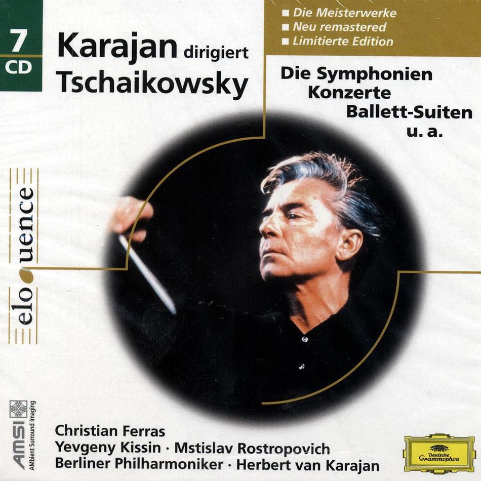 Evgeny Kissin (*1971), Christian Ferras, Peter Iljitsch Tschaikowsky (1840-1893) & Herbert von Karajan - Karajan Dirigiert Tschaikowsky 7 CDs