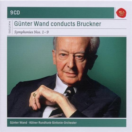 Günter Wand & Anton Bruckner (1824-1896) - Symphonies Nos. 1-9 9 CD