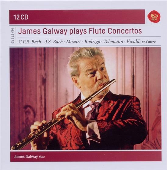James Galway - James Galway Plays Flute Concertos 12 CDs