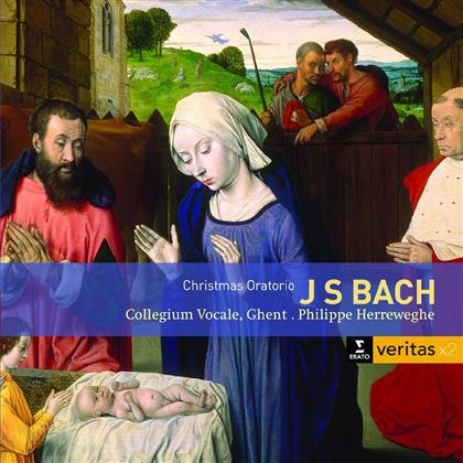 Collegium Vocale Gent, Johann Sebastian Bach (1685-1750) & Philippe Herreweghe - Weihnachtsoratorium (2 CD)