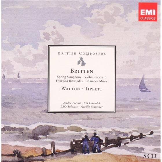 --- & Britten Benjamin / Walton / Tippett - Britten - Walton - Tippett 5 CDs