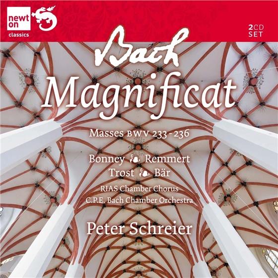 Barbara Bonney, Remmert & Johann Sebastian Bach (1685-1750) - Magnificat / Messen 2 CDs