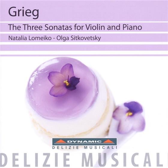 Lomeiko / Sitkovetsky & Edvard Grieg (1843-1907) - Violinsonaten 1-3