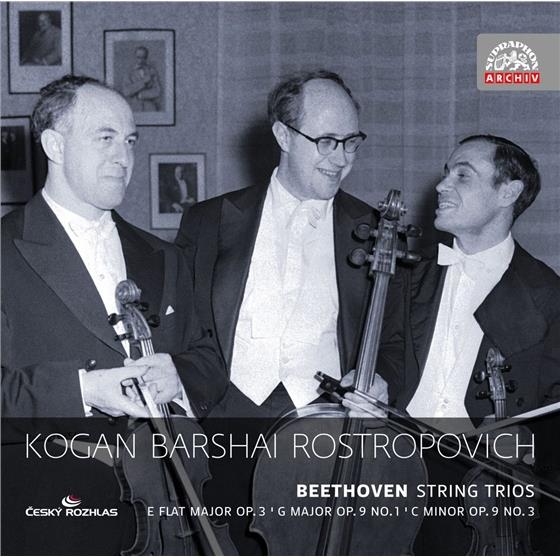Kogan / Barshai / Rostro & Ludwig van Beethoven (1770-1827) - Streichtrios 2 CDs