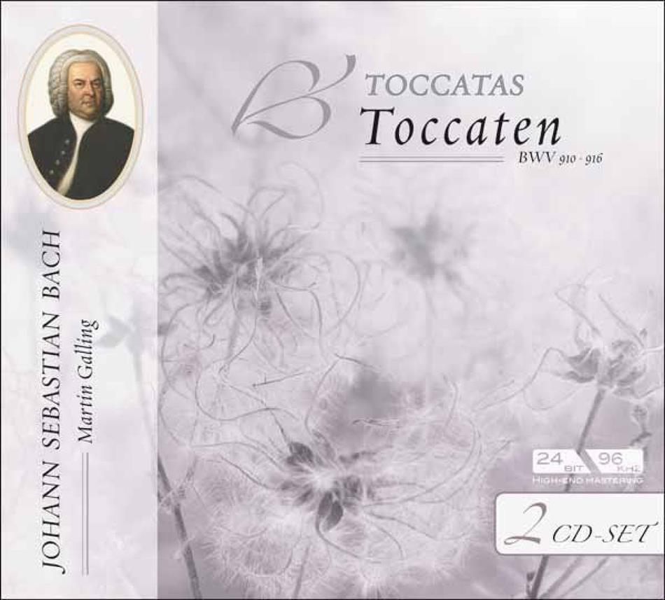 Martin Galling & Johann Sebastian Bach (1685-1750) - Toccaten Bwv910-916 2 CDs