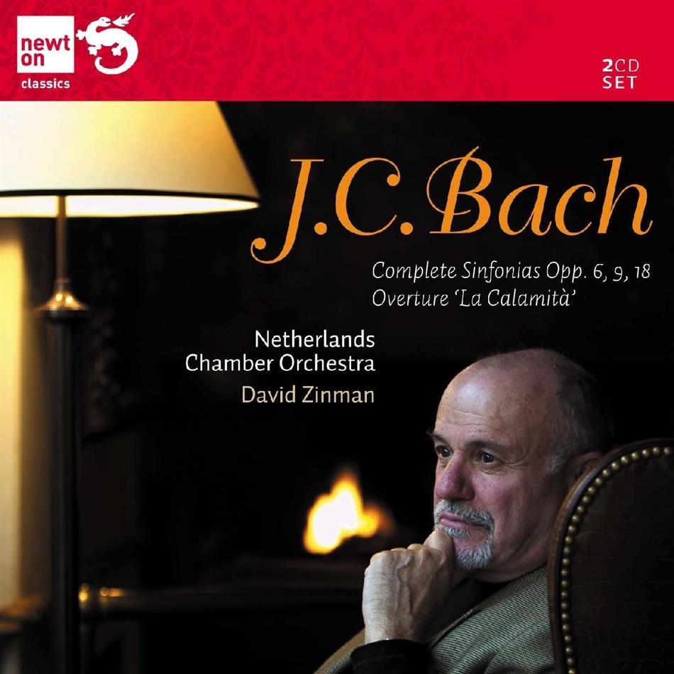David Zinman & Johann Christian Bach (1735-1782) - Sinfonien Op.6/9/18 2 CD