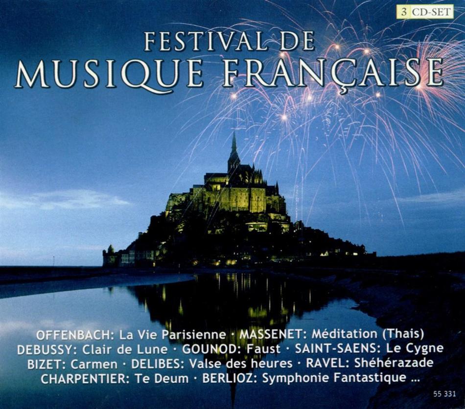 Festival Musique Francais - Various 3 CDs