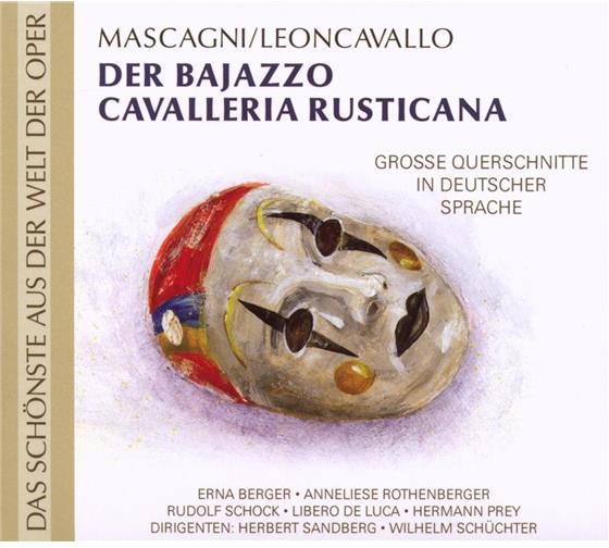 Berger / Rothenberger / Schock & Ruggero Leoncavallo (1857-1919) - Bajazzo (Grosser Querschnitt)