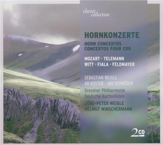 Weigle & Mozart / Telemann - Hornkonzerte 2 CDs
