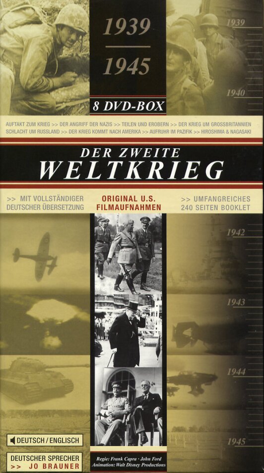 Der Zweite Weltkrieg 4 DVDs