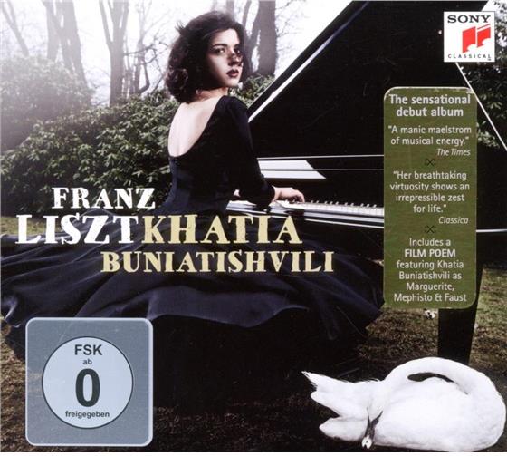 Khatia Buniatishvili & Franz Liszt (1811-1886) - Klavierwerke CD + DVD