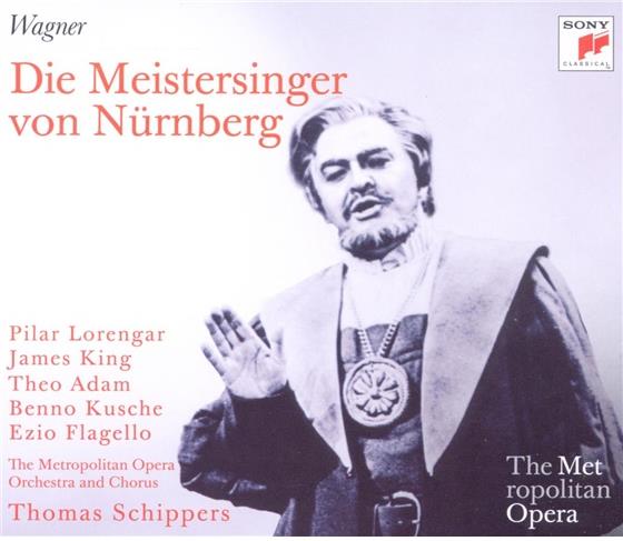 Schippers / Lorengar / King / Adam & Richard Wagner (1813-1883) - Meistersinger Von Nürnberg 3 CD