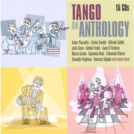 Antologia Del Tango - Various 15 CDs
