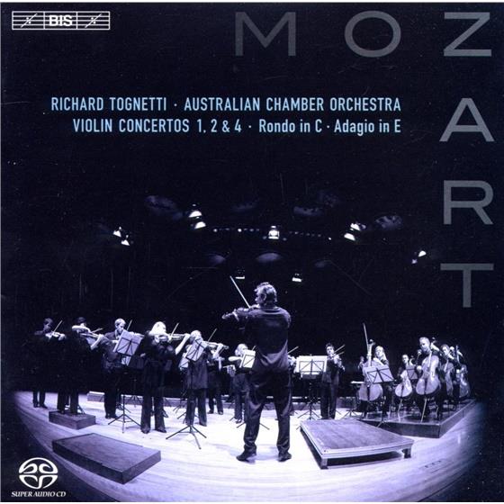 Richard Tognetti & Wolfgang Amadeus Mozart (1756-1791) - Violinkonzerte 1,2,4 SACD