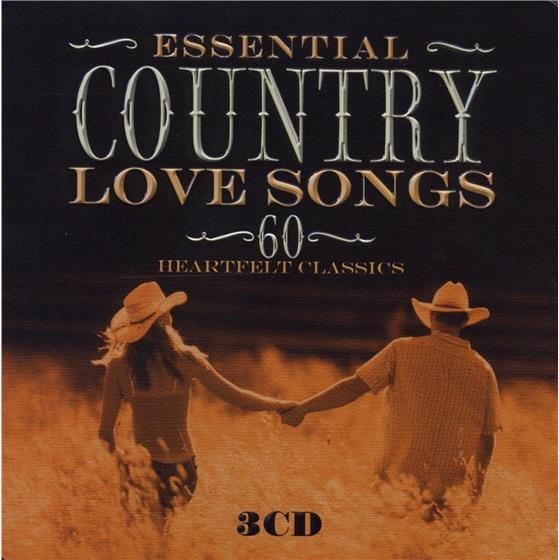 Country Love Songs - Various 3 CDs